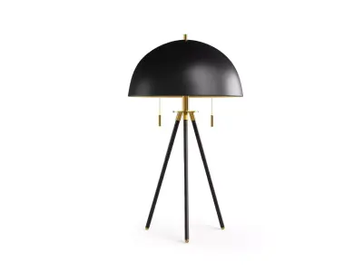 Tripod Table Lamp 3D model