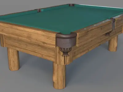 Pinehaven Billiard Table 3D model