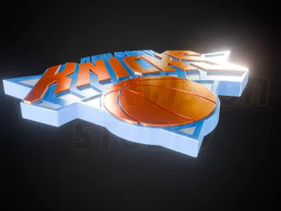 New York Knicks logo - Cinematic - 3D print 3D model