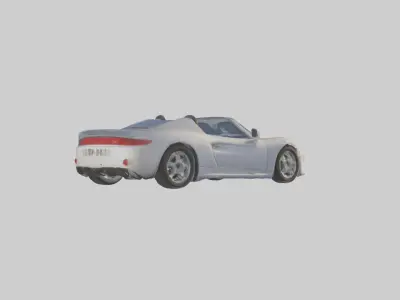 Targa Model 1 Low-poly 3D model