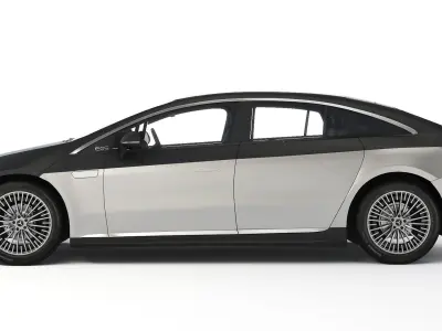 Mercedes-Benz EQS 580 2022 3D model