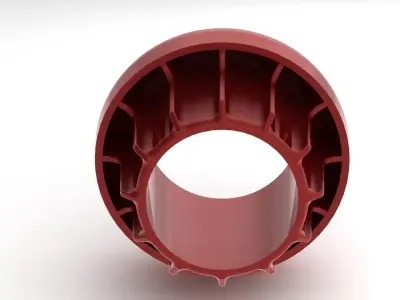 F1 RIM LUGNUTS  3D model