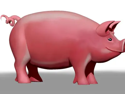 Pig Sculpt 3D model