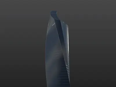 Al Tijaria Tower - Kuwait City 3D model