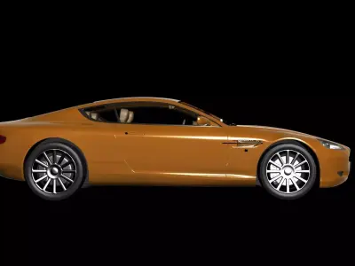 3D CAR MODEL aston martin sports 3D model