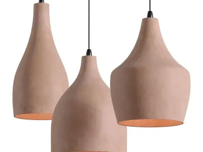 Ceiling lamp 3D model buy