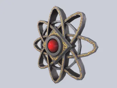 Pendant Low-poly 3D model buy