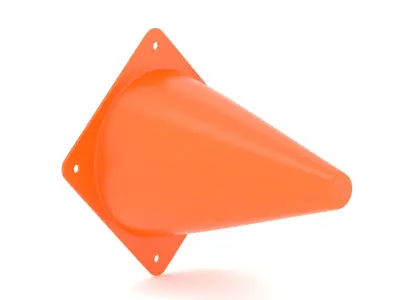 Athletics Breakline Cone 3D model