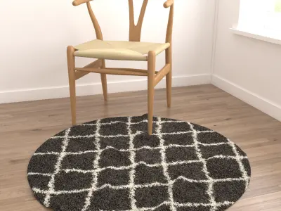 Rugs No 593 Low-poly 3D model