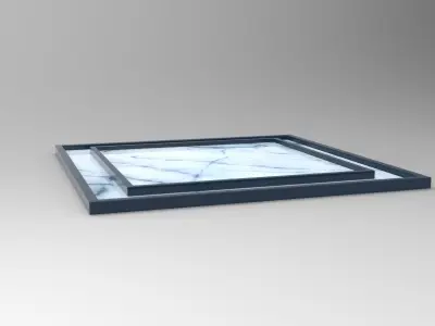 Rea Tray Low-poly 3D model