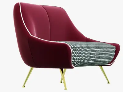 Baxter Mio Sofa 2 3D model