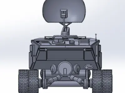 Exploration Rover 3D print model