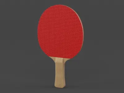Table Tennis Rackets 3D model