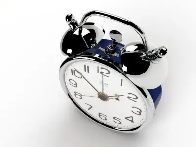 Old Alarm Clock  3D model