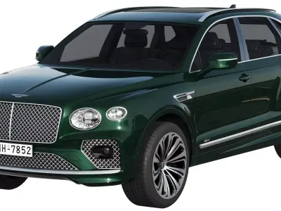 Bentley Bentayga Hybrid 2021 3D model
