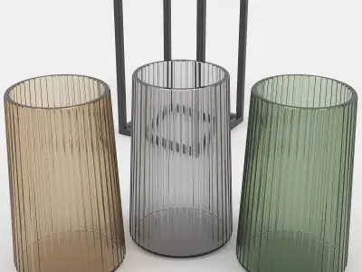 Vase ROY - D13xH20cm - JYSK 3D model