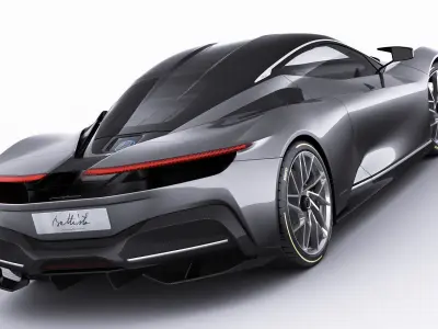 Pininfarina Battista 2020 3D model