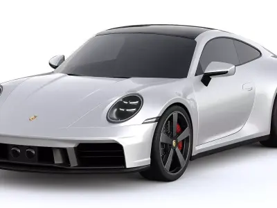 Porsche 911 Carrera S 2025 3D model