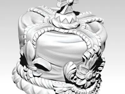 King Crown  3D print model