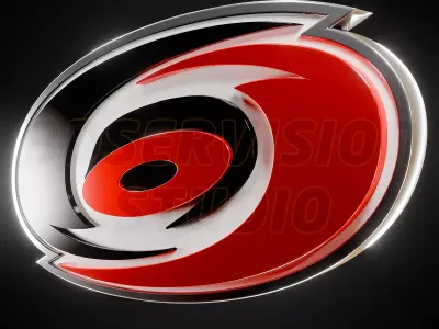 Carolina Hurricanes logo - Cinematic - 3D print 3D model