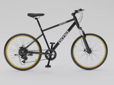 Bicycle Low-poly 3D model