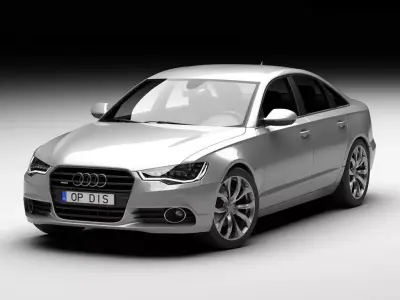Audi A6 2012 3D model