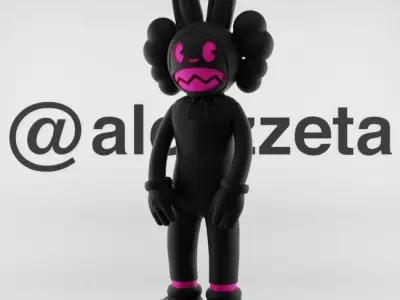 Kaws x Janky for Print 3D print model