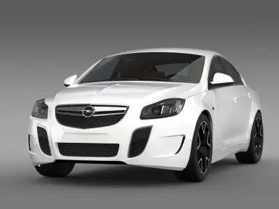 Opel Insignia OPC 2009 2013 3D model