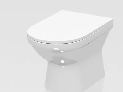 Toilet 002 3D model