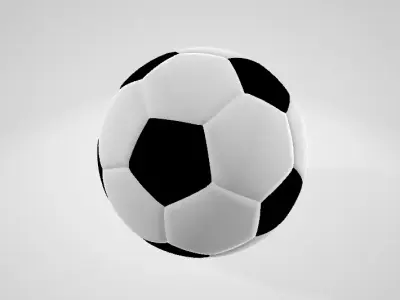 Classic Football Free 3D model