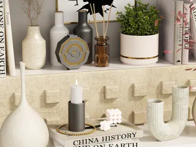 Decorative set 0009 3D model