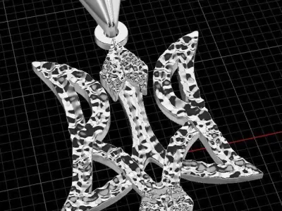 Ukrainian Trident  3D print model