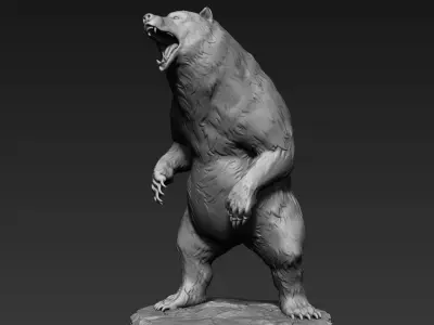 Zbrush Bear 3D model