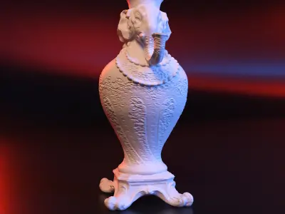 Vase Elephant classik 3D print model