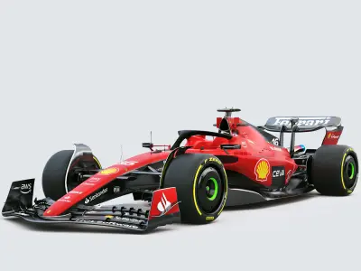 F1 Ferrari SF23 2023 3D model