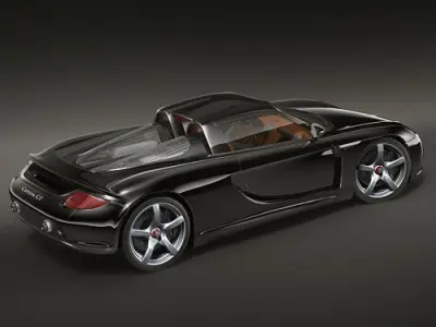 Porsche Carrera GT 3D model