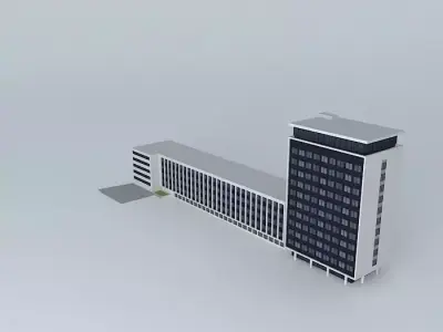 House project in Kaunas Free 3D model