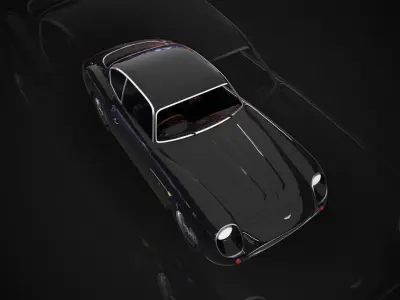 AstonMartin DB4 GT Zagato - 1961 Low-poly 3D model