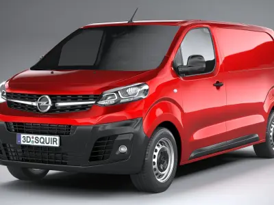 Opel Vivaro 2020 3D model