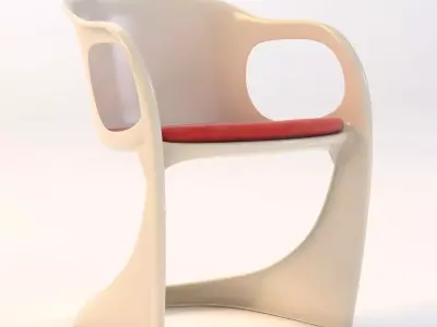 Casalino Dining Chair By Casala 3D model