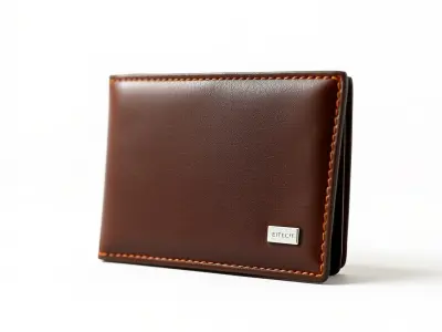 Luxury Leather Wallet Model Pack Low-poly 3D model