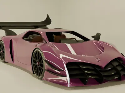 noboa-feather Low-poly 3D model