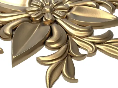  decorative pattern ready for 3D printing 3D model 59