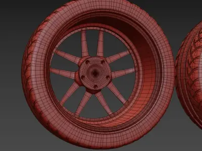 Wheel Piaa Rozza Westlake Rs sport 3D model
