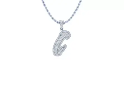 Diamond Pendat 3D print model