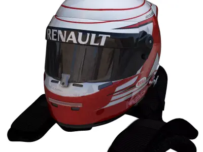 Magnussen Helmet 2016 Low-poly 3D model
