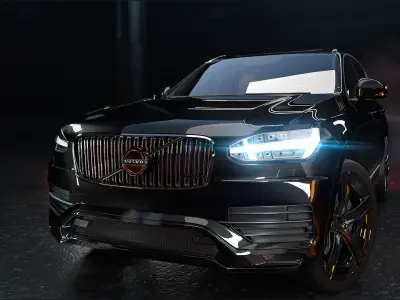 Volvo XC90 3D model