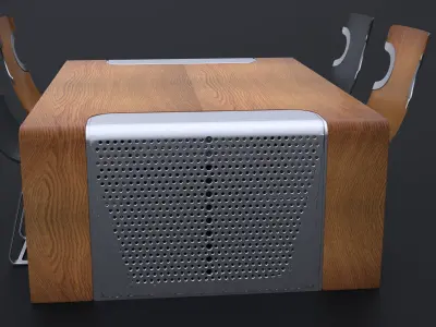 NORDSK DENSKAR DINING ROOM SET 2024 3D model