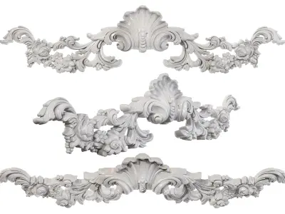 Classic carved 200 3D model