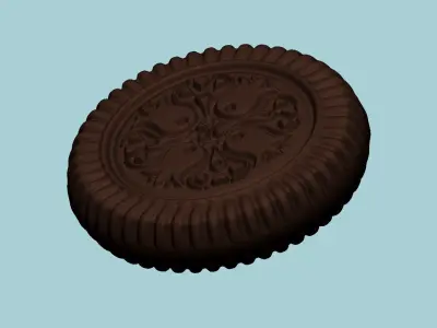 Cookie Mould 10 - Biscuit Silicon Molding 3D print model